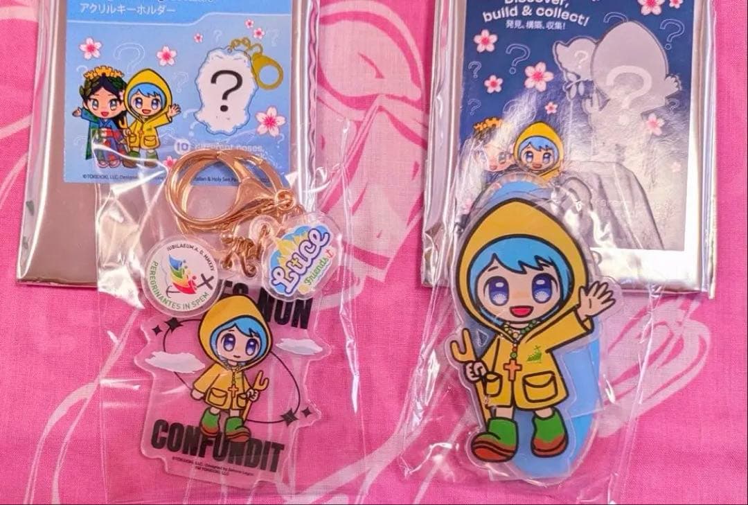 万博限定イタリア館限定 ルーチェ アクリルキーホルダー スタンド 大阪