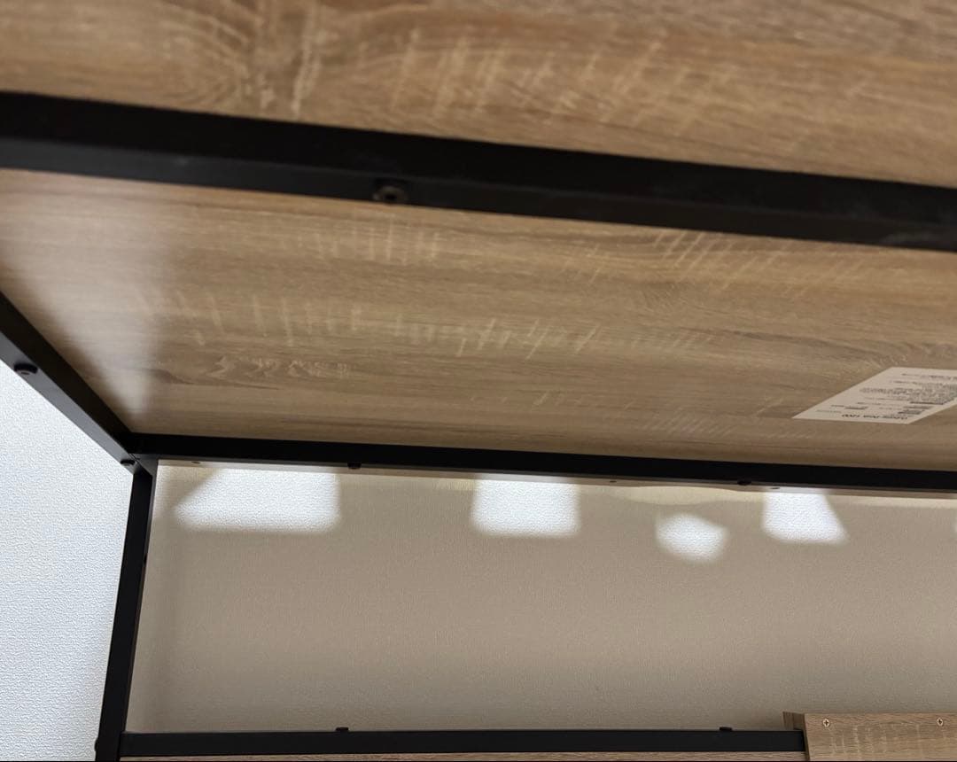 【美品】パソコンデスク タップ収納付き オーク LOWYA ロウヤ