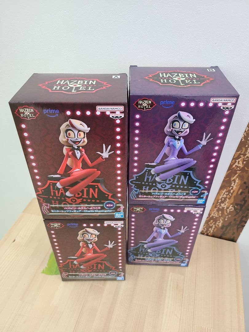 【大人気】HAZBIN HOTEL フィギュア 2種類5体セット