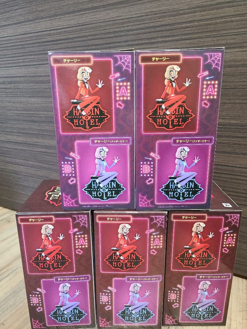 【大人気】HAZBIN HOTEL フィギュア 2種類5体セット