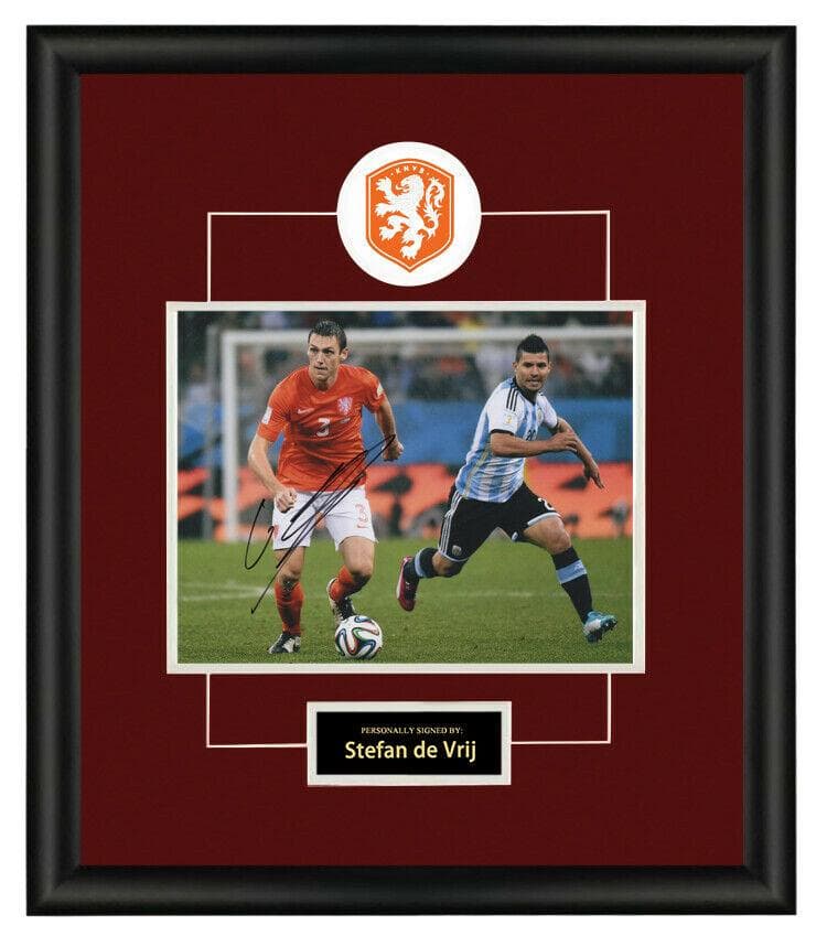 直筆サイン入り写真別 ステファン・デ・フライ サッカーオランダ SA