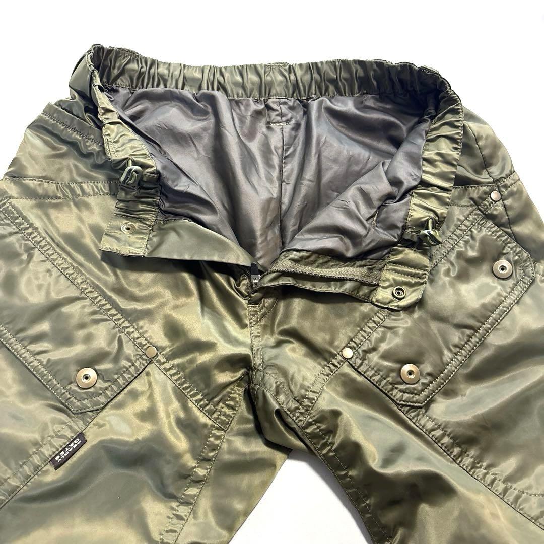 パーリーゲイツ ゴルフ ロングパンツ 1/M 蓄熱 保温　カーキ　レディース