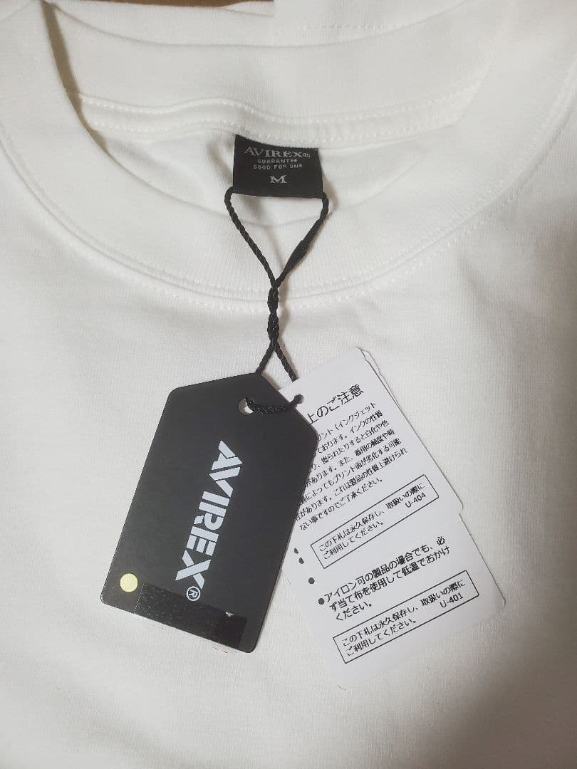 AVIREX チョコレートプラネット　チョコプラ　Ｔシャツ　ホワイト