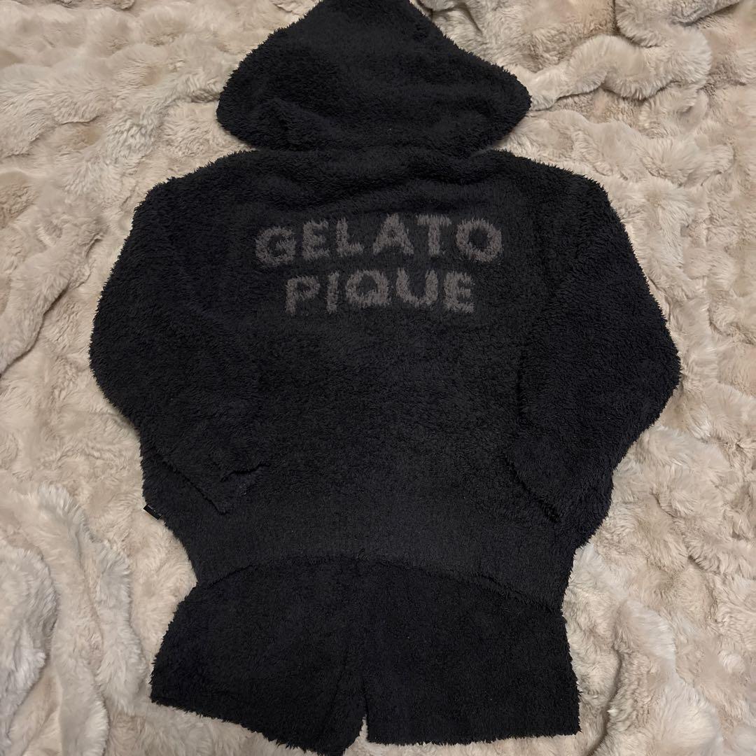 道重さゆみさん着⭐︎ジェラートピケハロウィン限定　黒猫ルームウェア上下セット