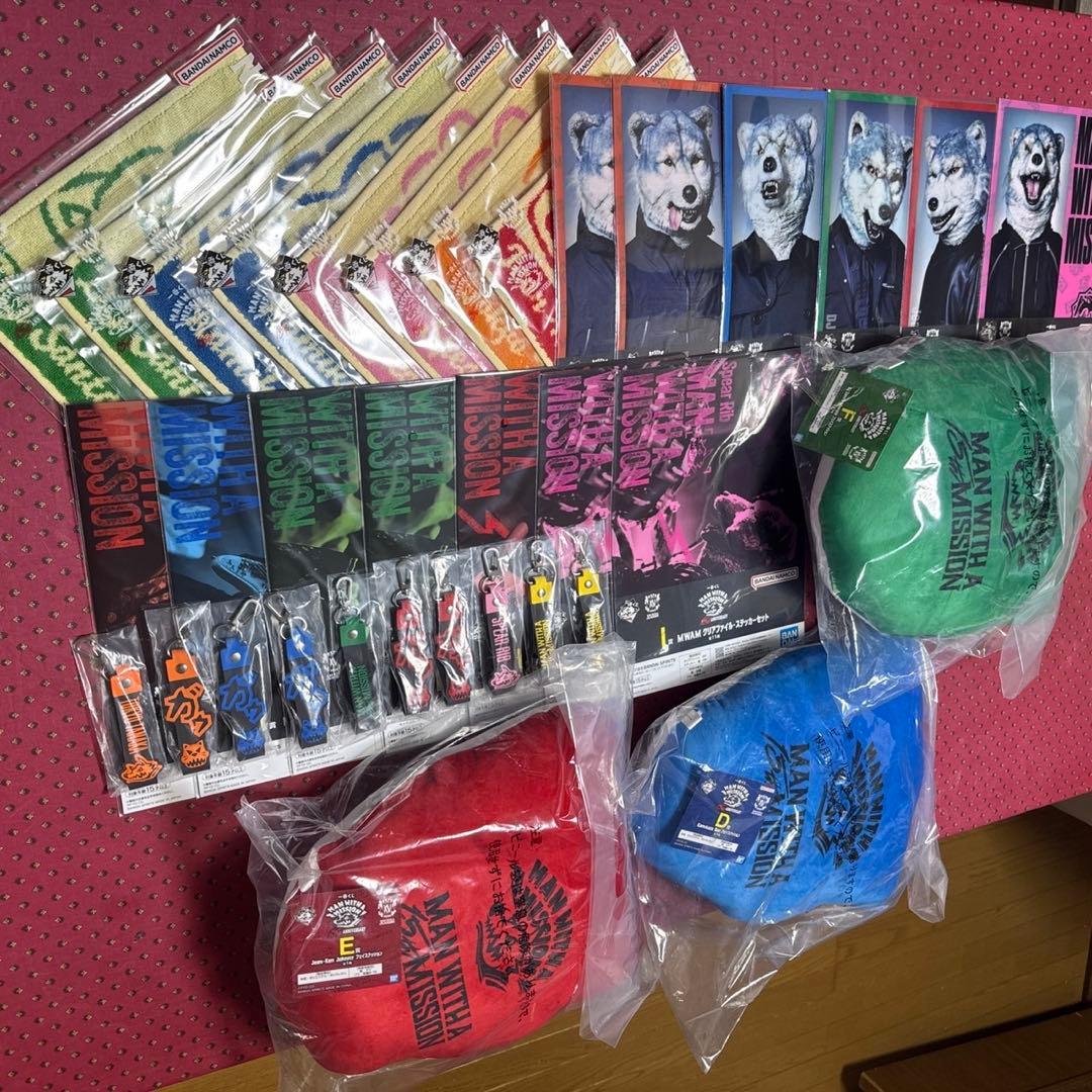 ★最終値下げ★一番くじ MAN WITH A MISSION まとめ売り 全貌公開】 #一番くじ MAN WITH A MISSION 15th ANNIVERSARY ＼＼ 15