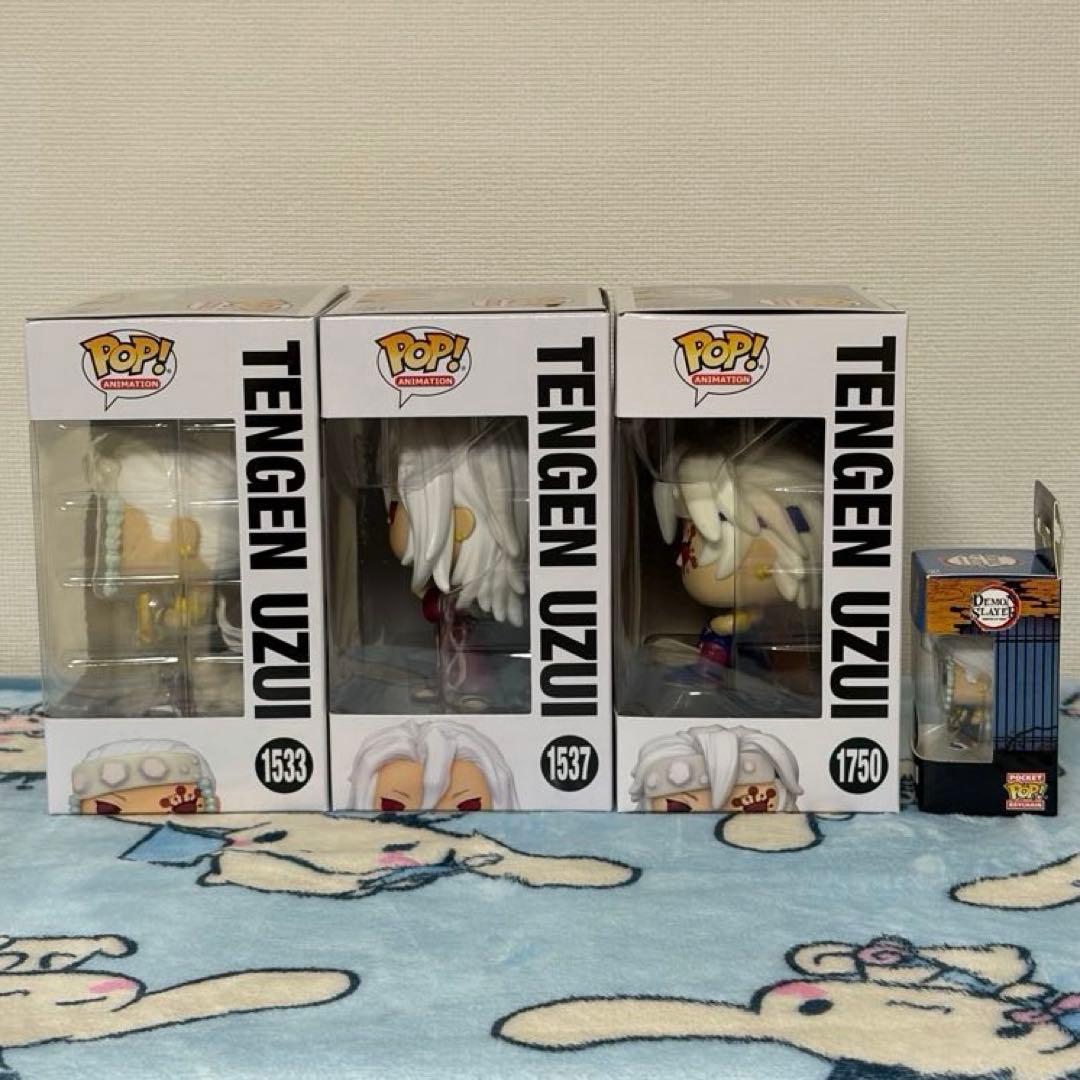 【新品】Funko Pop! 鬼滅の刃 宇髄天元 フィギュア 4体セット