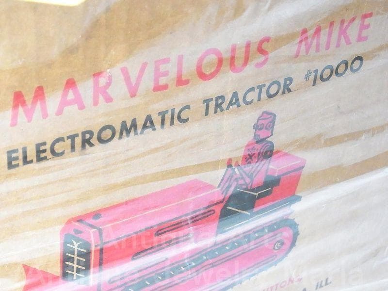 ロボット トラクター≪１９５０年代 アメリカ≫（特許保護1939年）《箱付き》