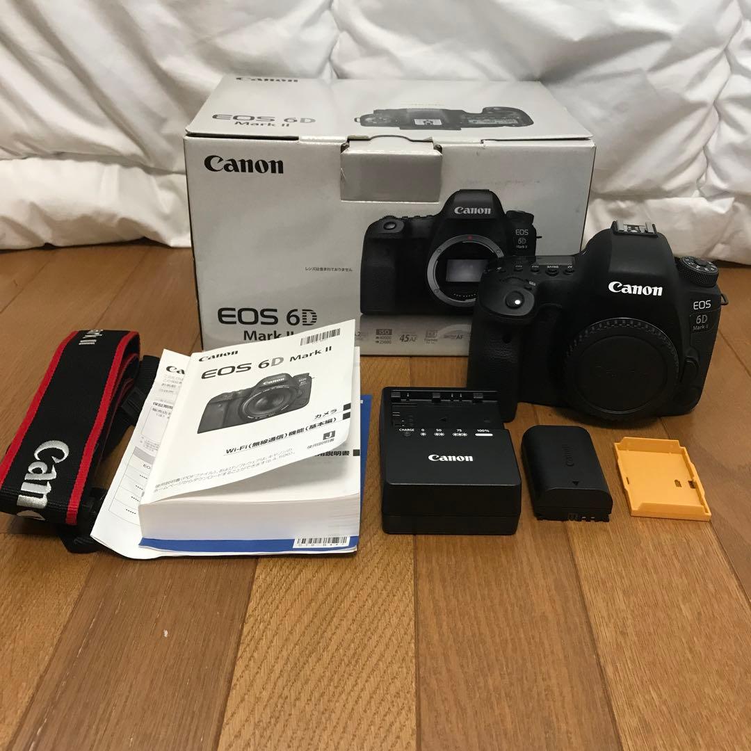 Canon EOS 6D本体、2.8レンズ2本、ストロボセット 美品 EOS 6D Mark II