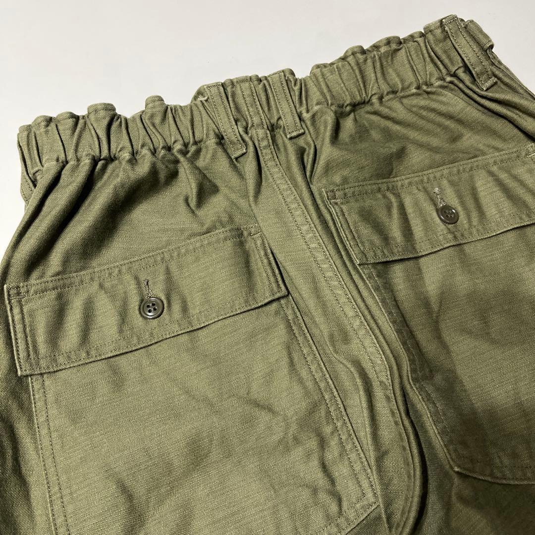 オーディナリーフィッツ ジェームス ファティーグ バックサテンパンツ