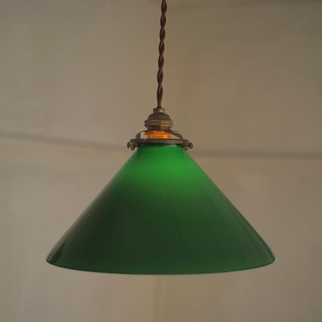 電笠 ライト ペンダント 照明 大正ロマン 古道具 アンティーク 昭和レトロ