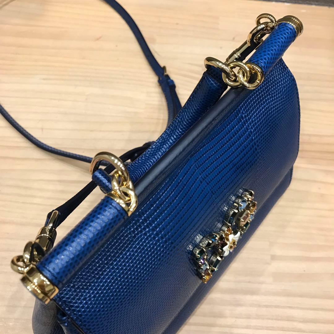 ほぼ未使用 DOLCE&GABBANA ドルガバ シシリー 2WAYバッグ