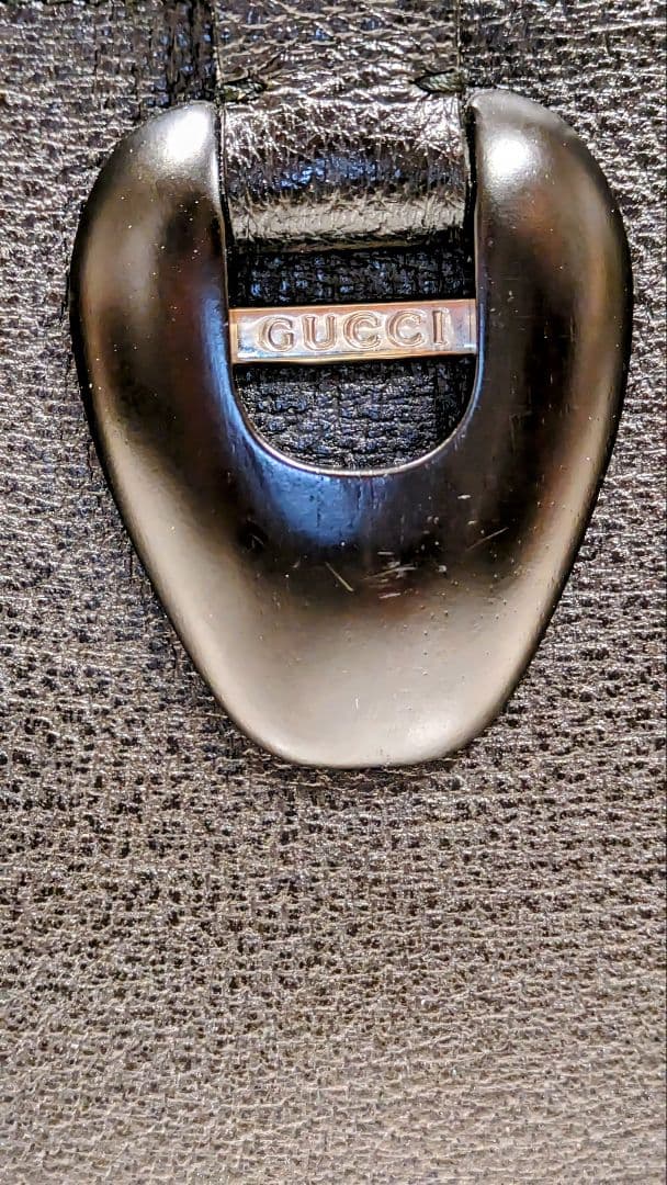 希少 美品グッチ GUCCI ミニハンドバッグ ワンハンドル レザー ブラック