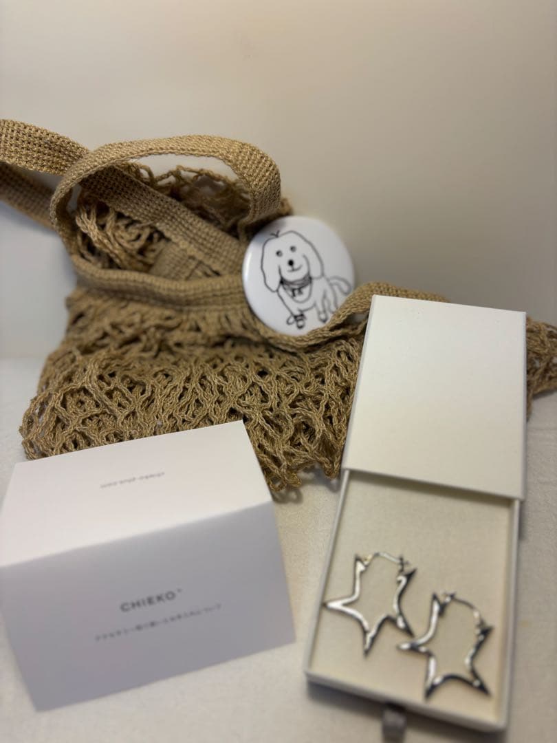 人気】chieko+ チエコ open star pierce シルバー