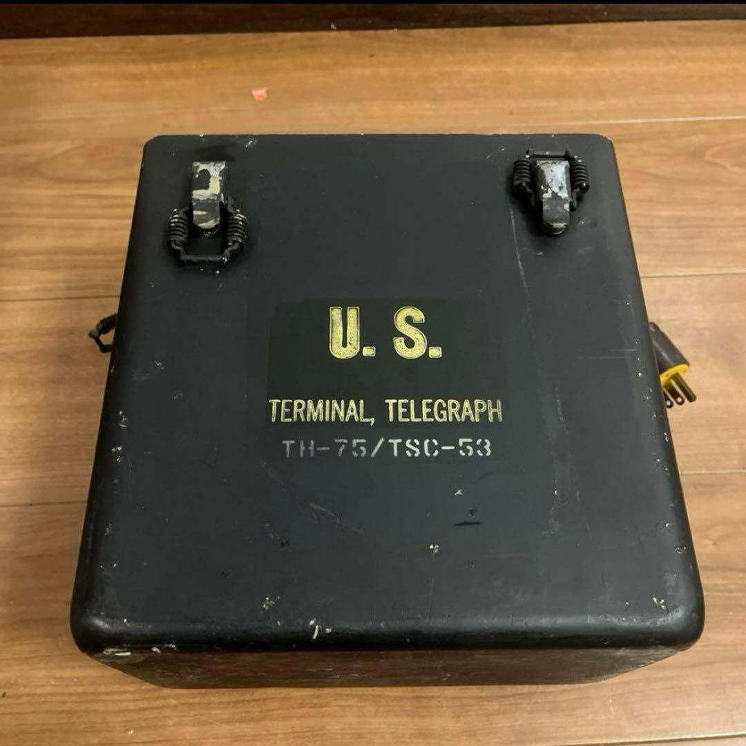 米軍　実物　TERMINAL TELEGRAPH TH -75/TSCー53