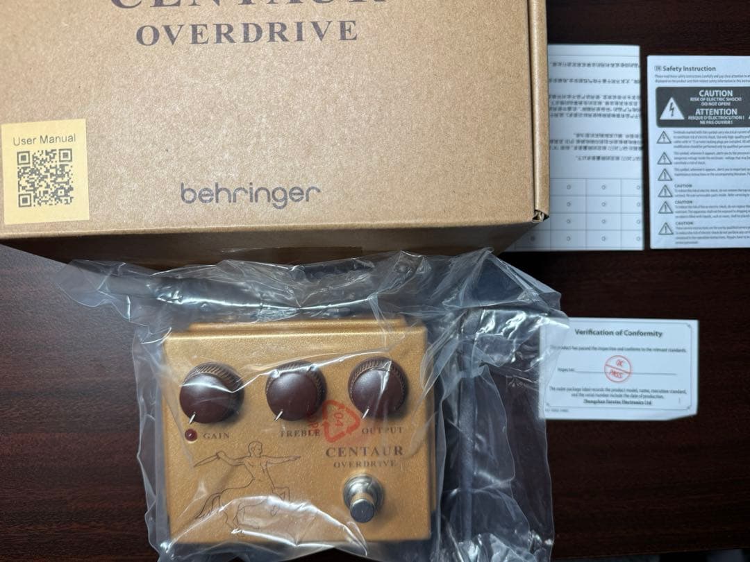 Behringer Centaur ケンタウロス Overdrive 本体未開封 新品未開封】Behringer CENTAUR 新品未開封 Behringer CENTAUR