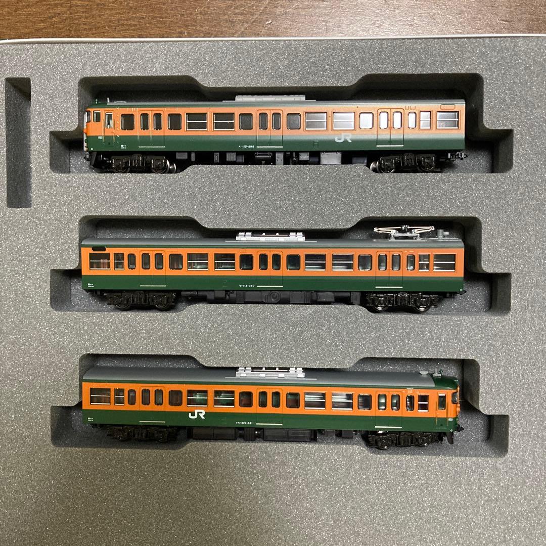 KATO 115系 湘南色 3両セット Nゲージ