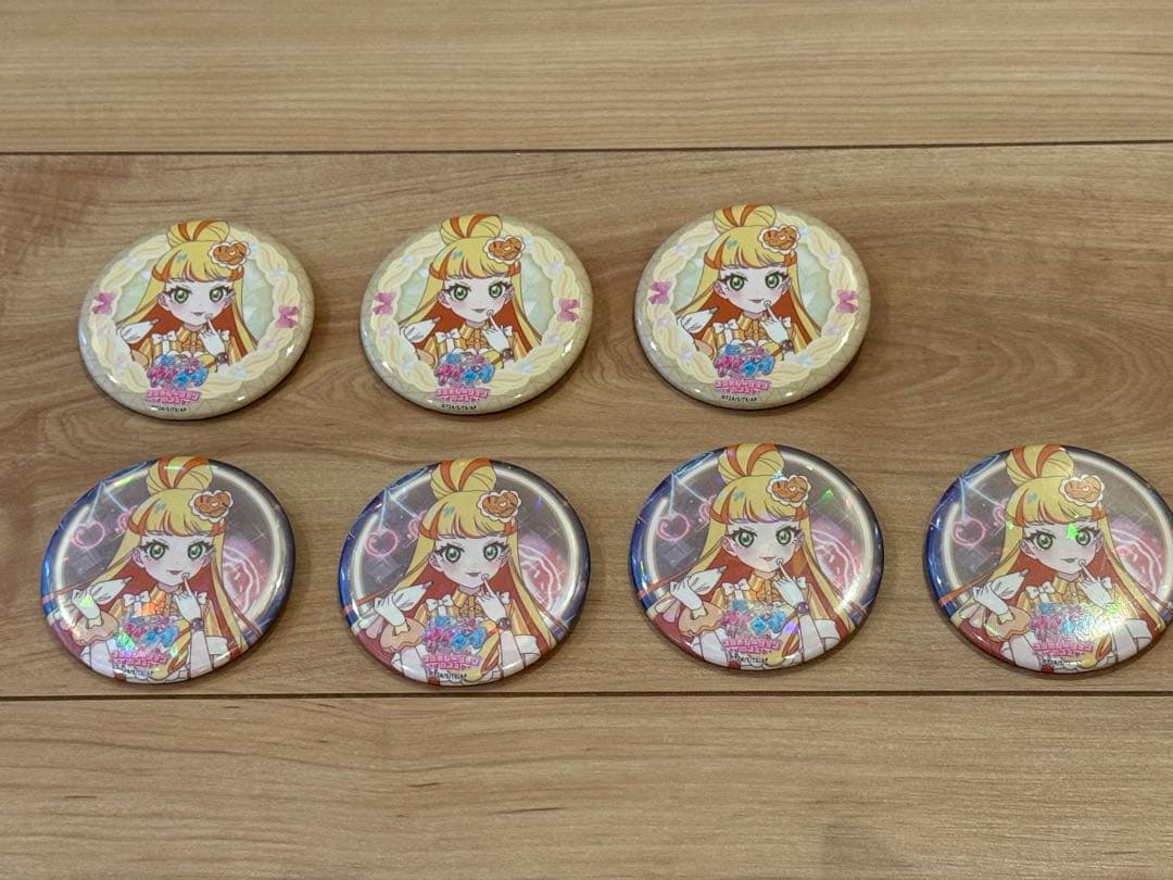 プロセカ あんスタ コラボ ホログラム缶バッジセット B 逆先夏目 80点