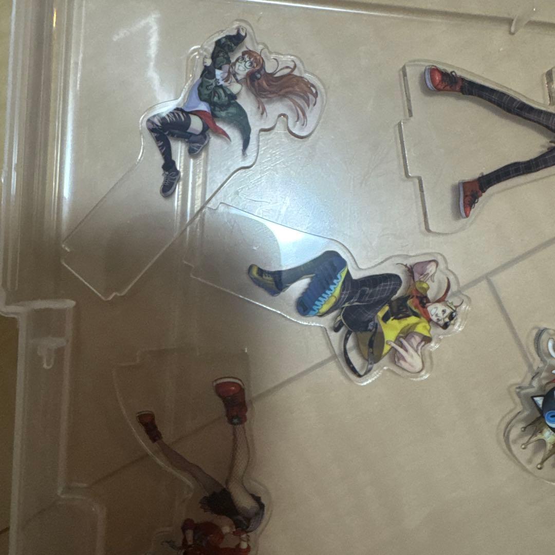 P5D アクリルスタンドジオラマ 4種 セット 雨宮連 喜多川裕介 ペルソナ