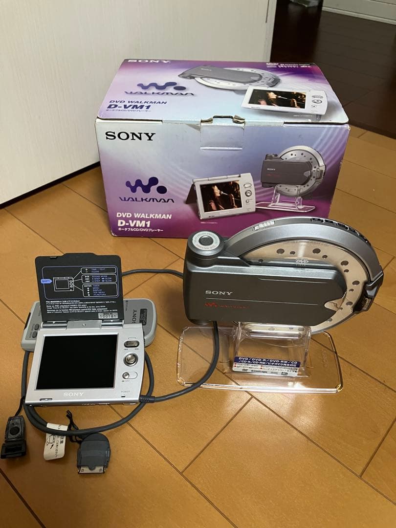 ジャンク扱い】SONY DVDプレイヤー D-VM1