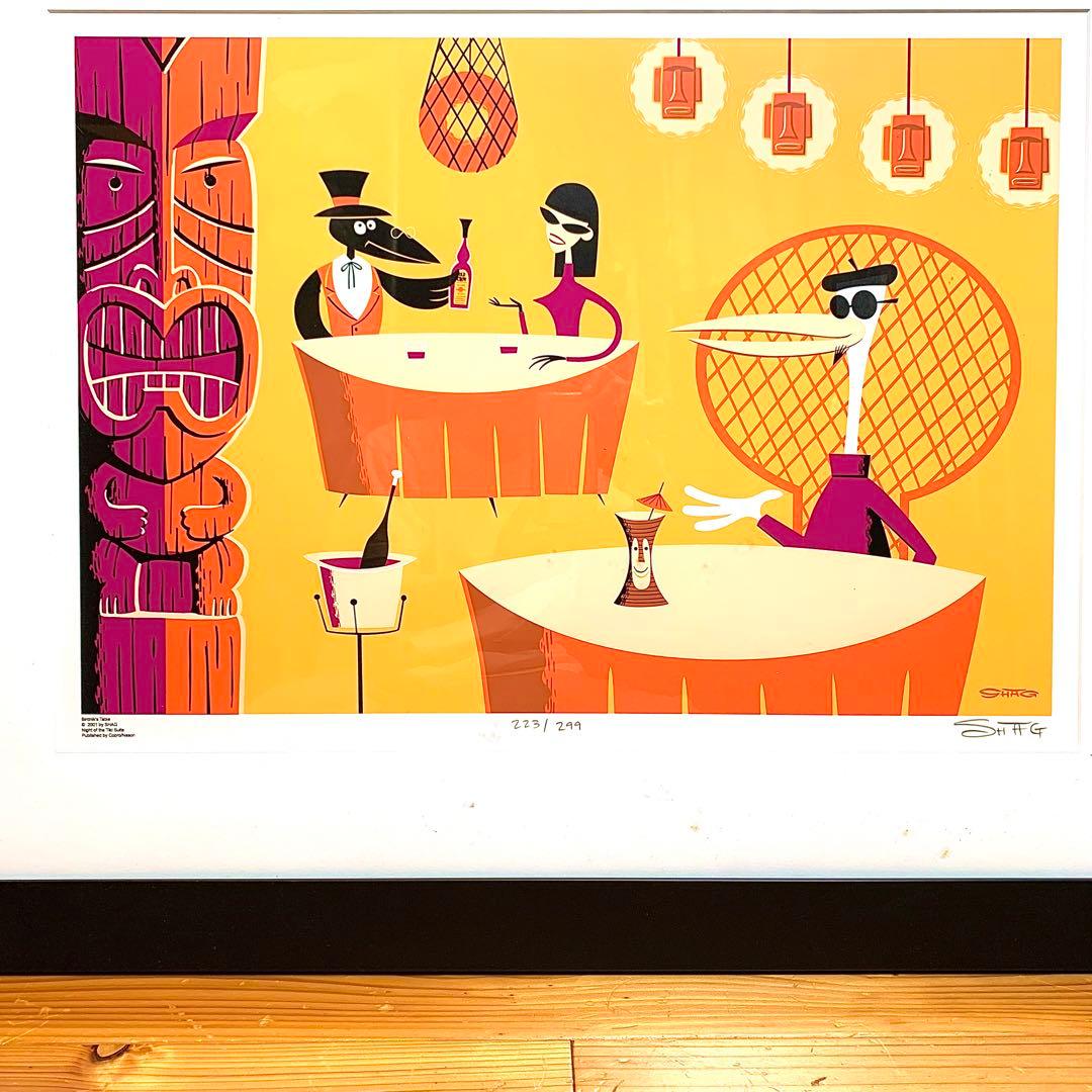 SHAG シャグシルクスクリーン限定299枚シリアル入り 公式購入