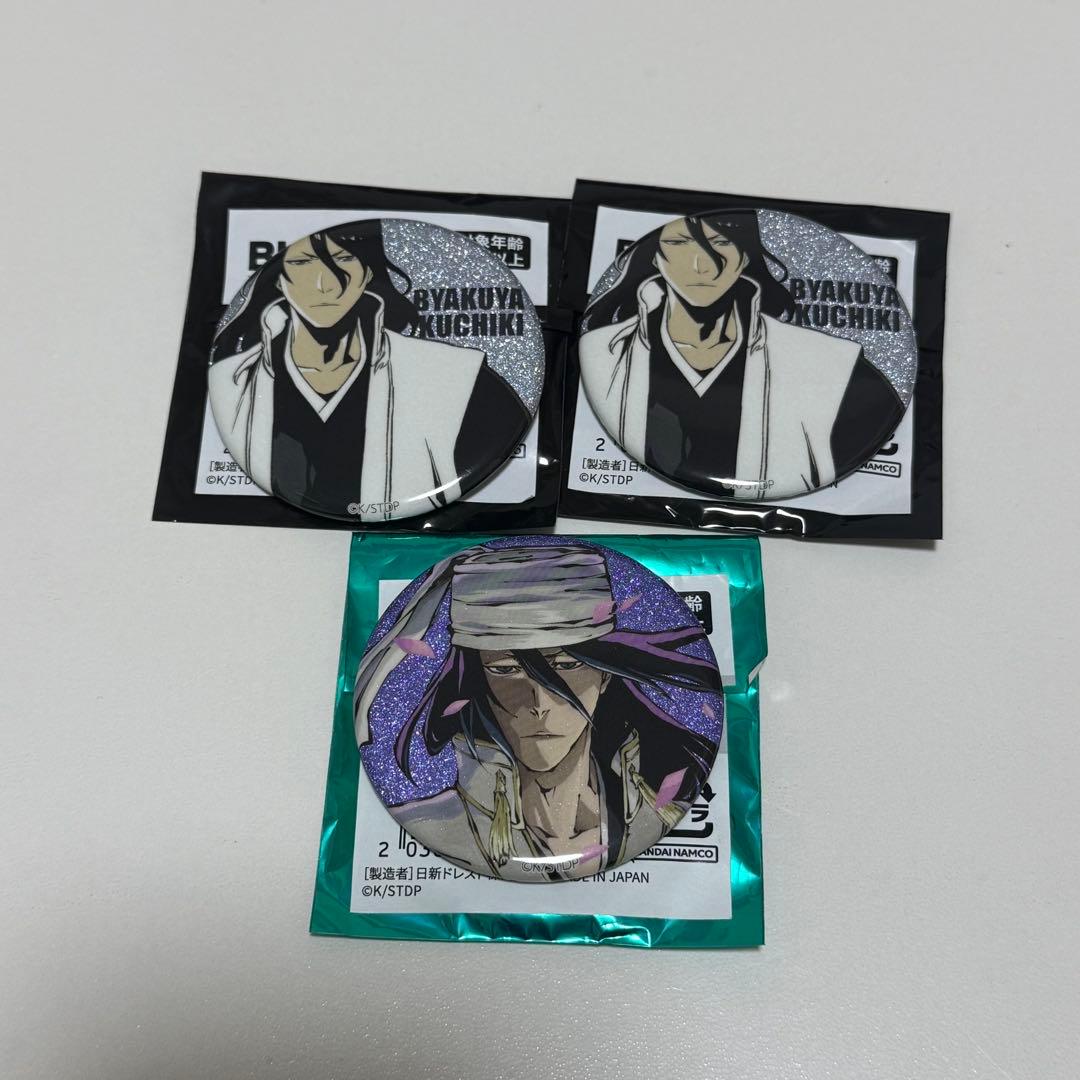BLEACH 朽木白哉 缶バッジ - メルカリ