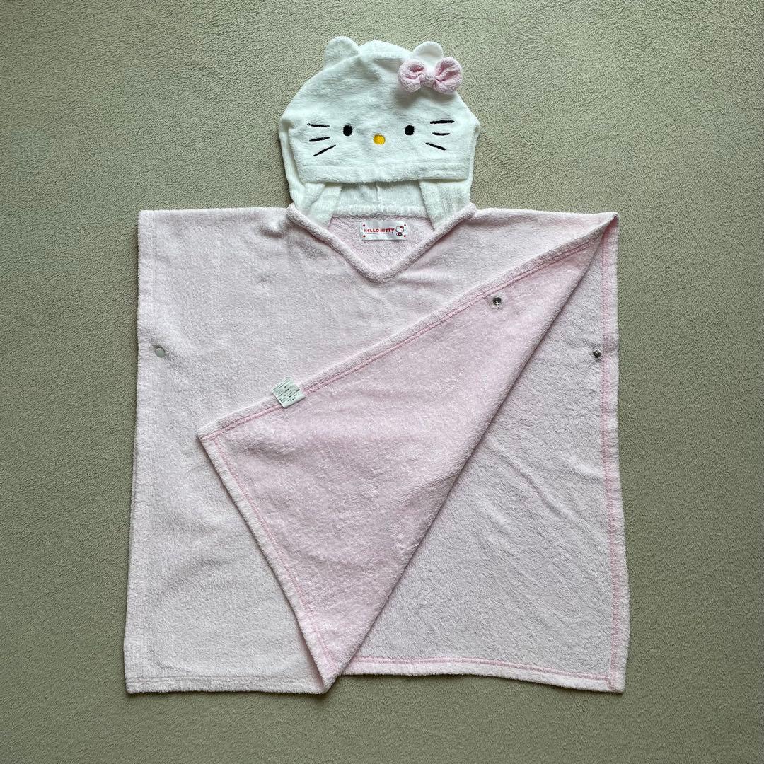 【 日本限定販売 】キティちゃん　ポンチョタオル　130cm 2001年