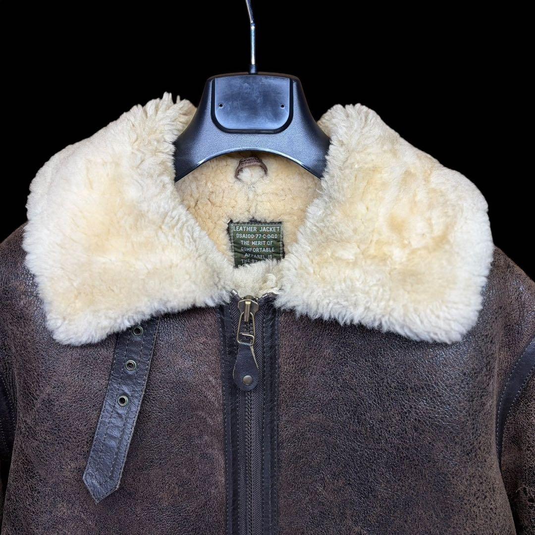 DOG-FIGHTドッグファイト B-3 ムートン フライトジャケット