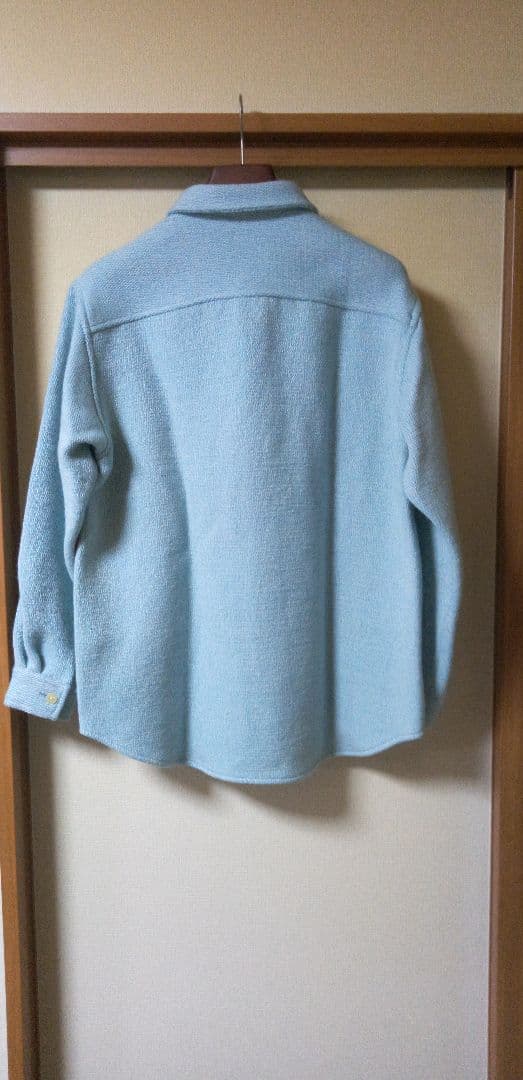 ジャケット・アウター AURALEE SHETLAND WOOL SHIRTS BLOUSON 4