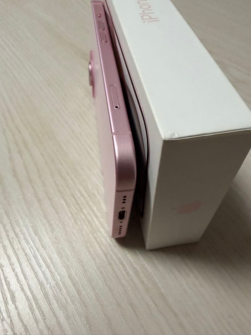 Apple iPhone 15 ピンク 本体と箱