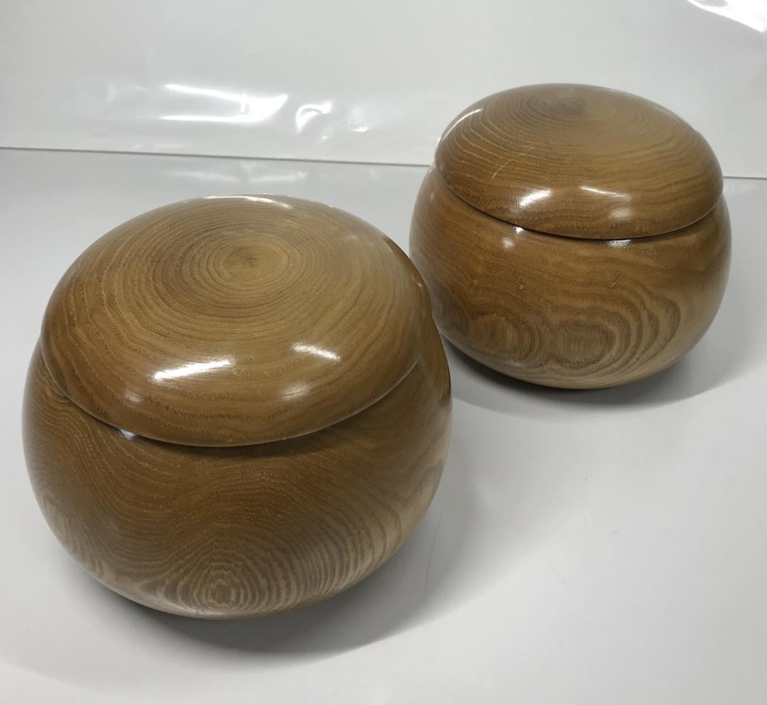 良品 希少 グリーン碁石 囲碁 グリーン 緑 天然木 目に優しい