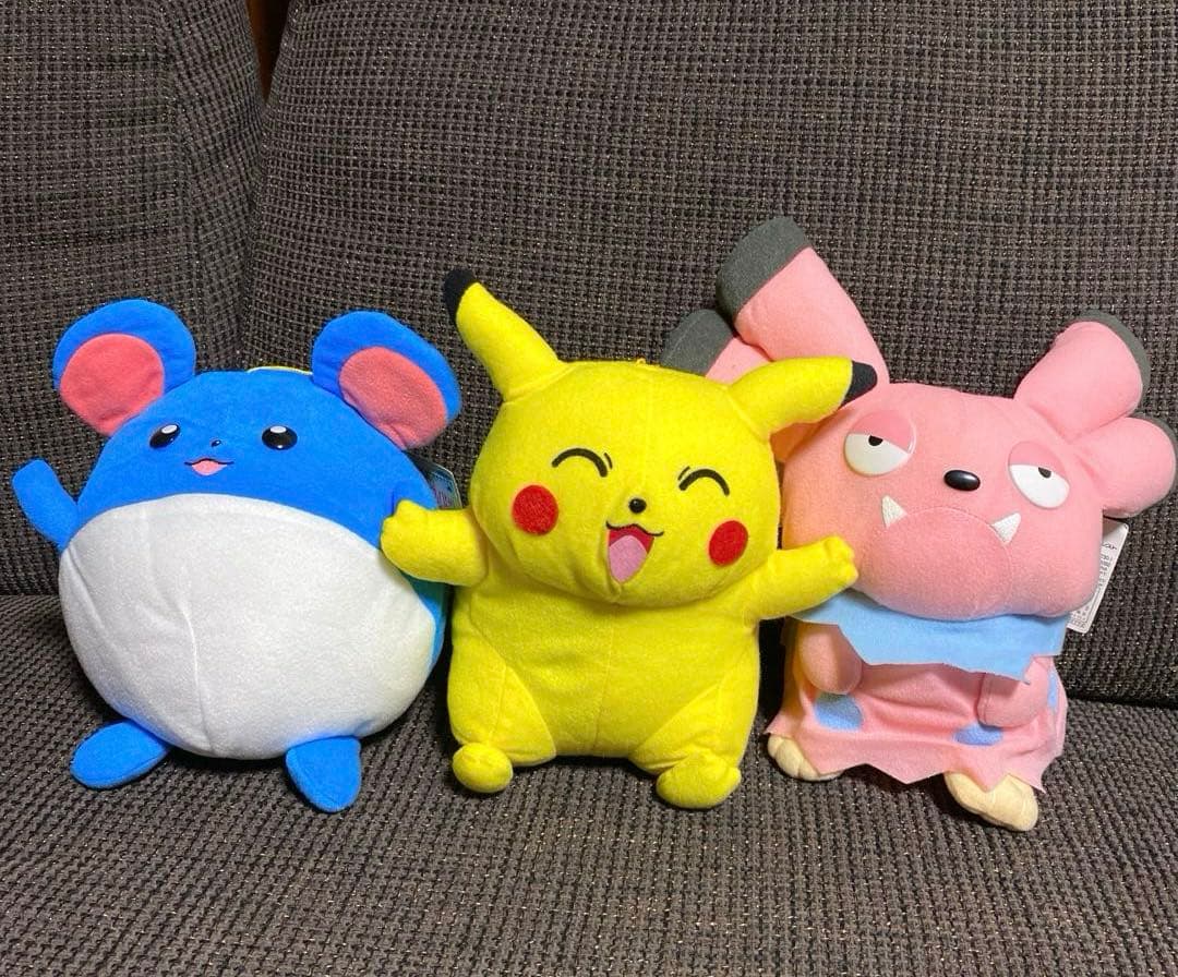 希少レア 初期 ポケットモンスター ぬいぐるみセット ピカチュウ レトロ 90S