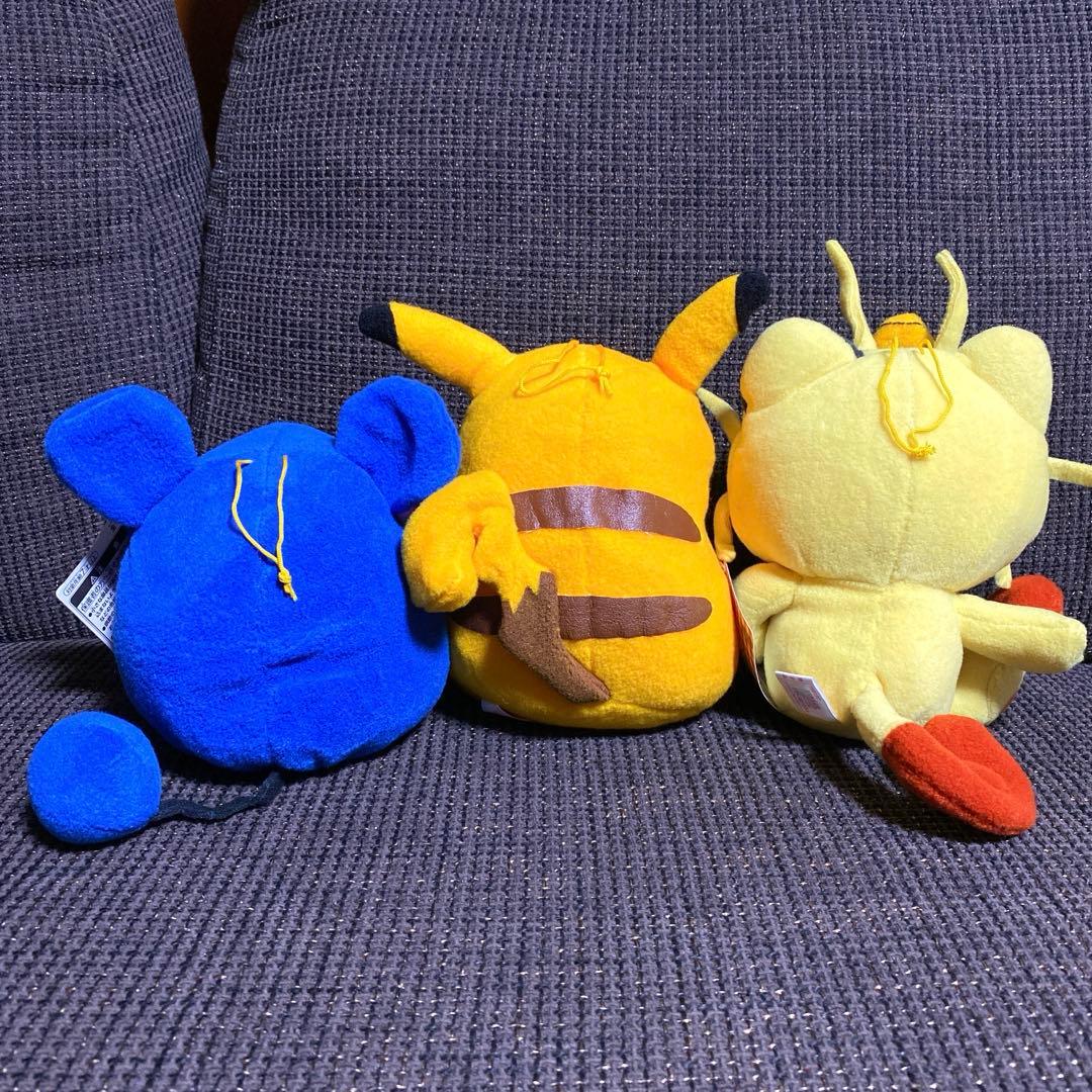 希少レア 初期 ポケットモンスター ぬいぐるみセット ピカチュウ レトロ 90S