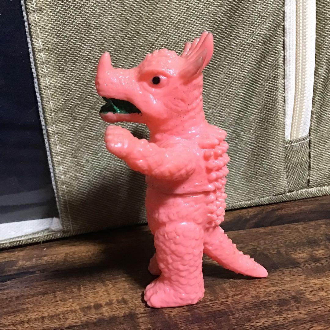 ブルマァク ピンク成形色 ミニアンギラス ソフビ 現状現品渡し プロフ