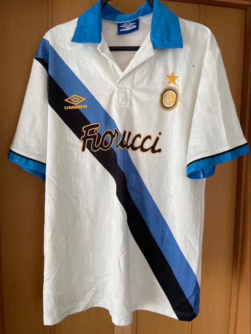 インテル ユニフォーム 93-94 アウェイ アンブロ - メルカリ