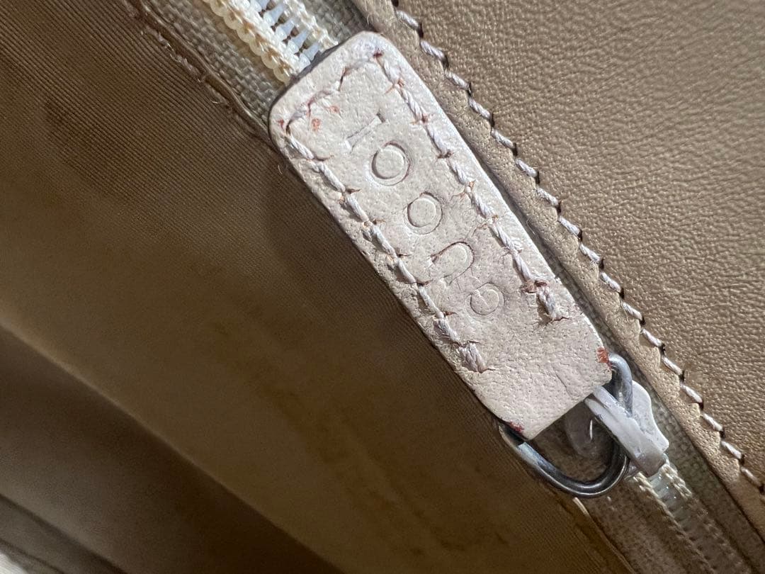 GUCCI グッチ ジャッキー GG柄 ショルダーバッグ キャンバス×レザー