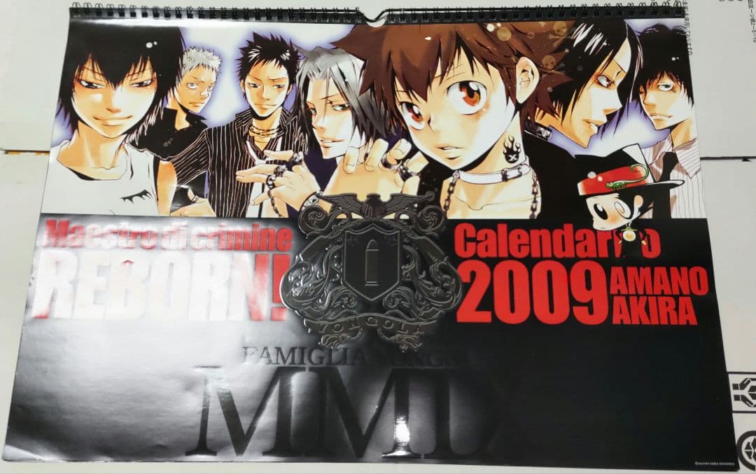 家庭教師ヒットマンREBORN！ リボーン 集英社コミックカレンダー 2009