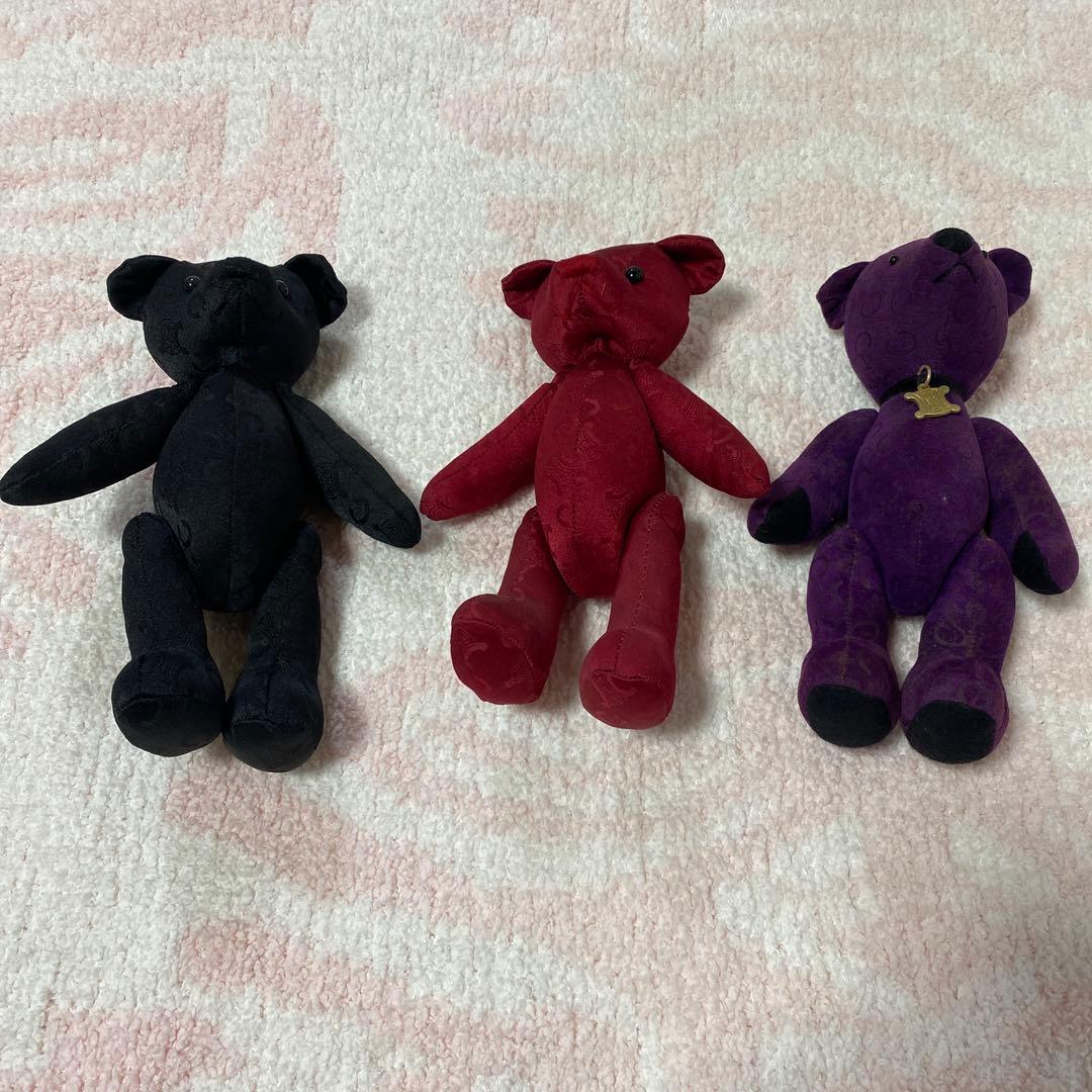 楽天市場】【CELINE】セリーヌ くま ぬいぐるみ ピンク テディベア