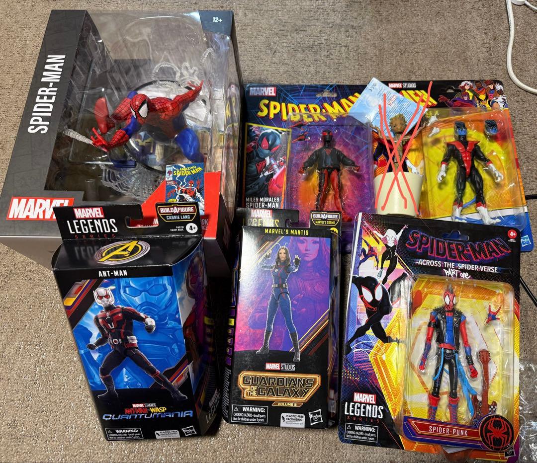 Marvel Legends スパイダーマン フィギュアセット マーベル』「マーベル・レジェンド」6インチ・アクションフィギュア
