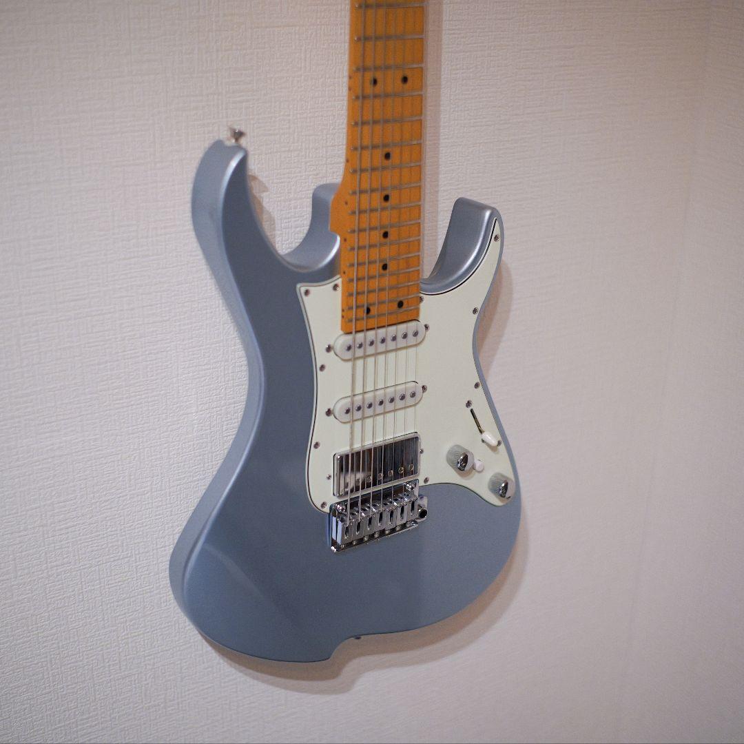 Vola OZ 7T 7弦エレキギター (ファイヤーミストシルバーメタリック)