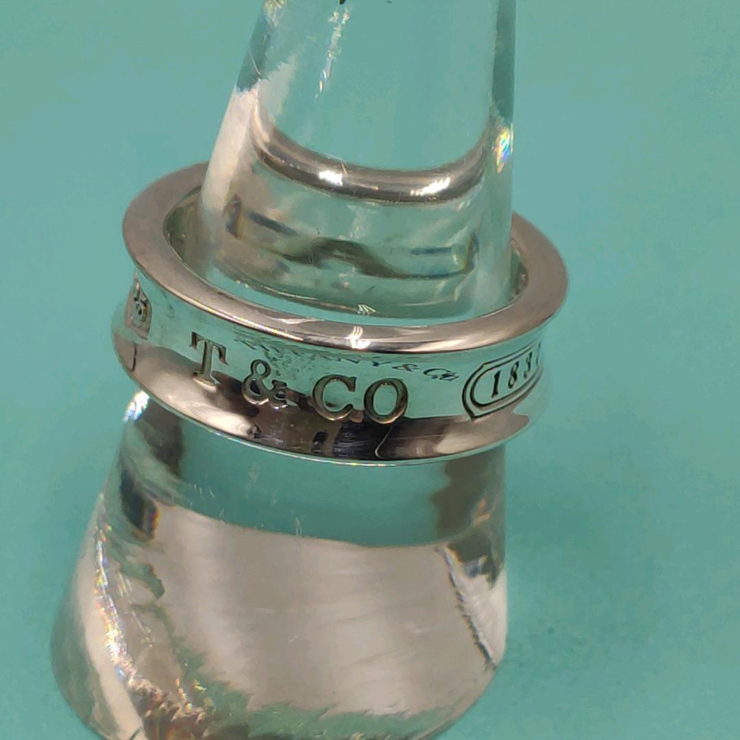 美品【リペア済み]Tiffany & Co　ティファニー　 ナローリング 14号