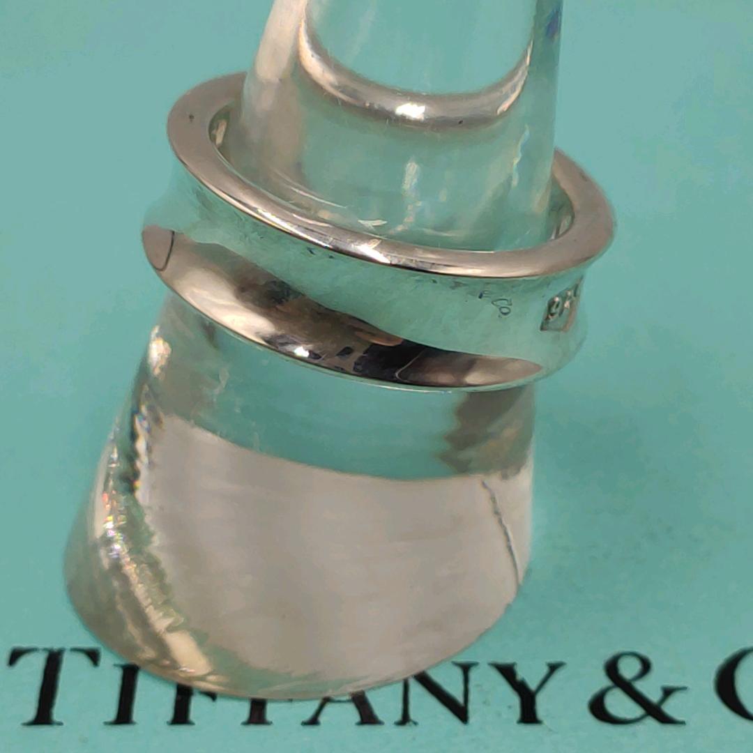 美品【リペア済み]Tiffany & Co　ティファニー　 ナローリング 14号