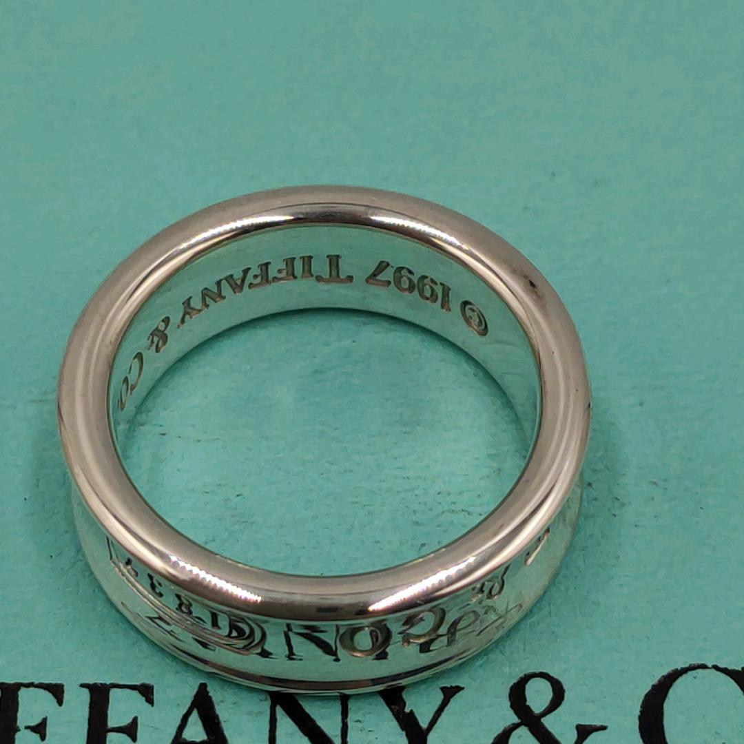 美品【リペア済み]Tiffany & Co　ティファニー　 ナローリング 14号