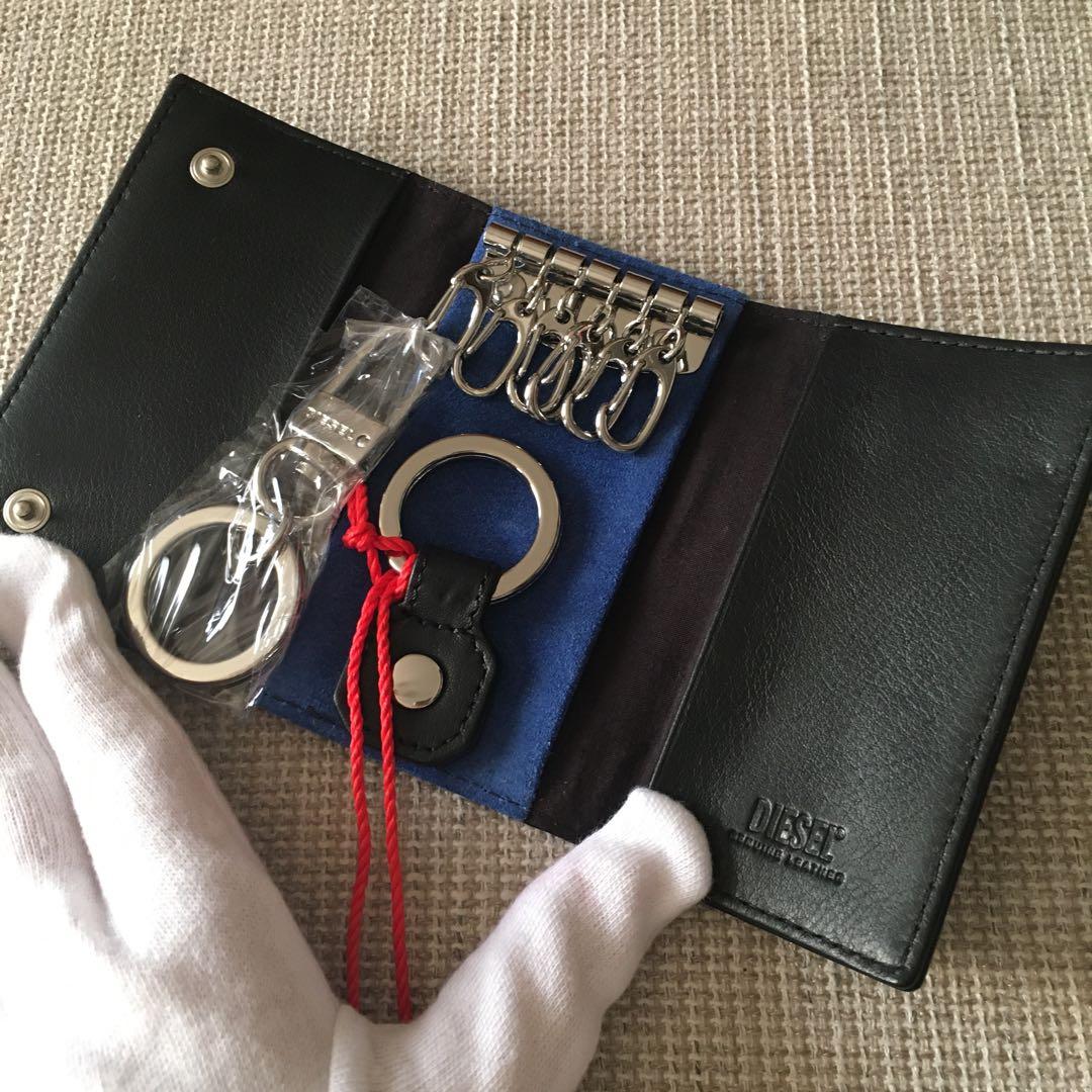 新品☆ディーゼル DIESEL 定価18, レザー キーケース