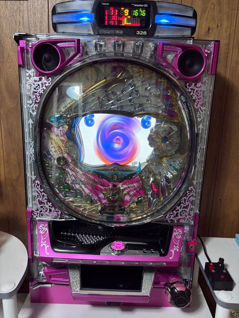 循環加工&オート機能 カウンター付 パチンコ実機＊家庭用 倖田來未2 II