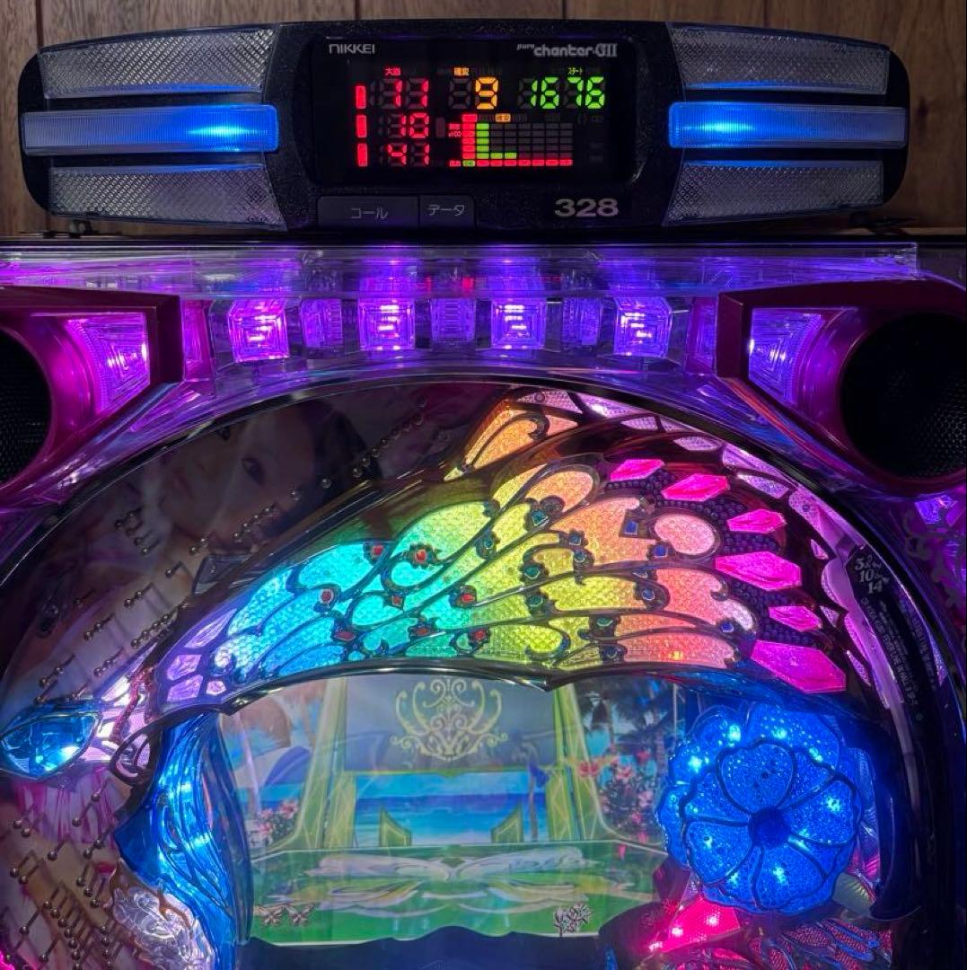 循環加工&オート機能 カウンター付 パチンコ実機＊家庭用 倖田來未2 II