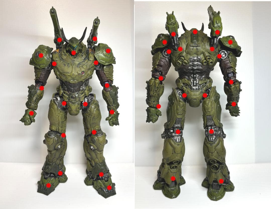 ラストワン 可動改造) マクファーレン ドゥームスレイヤー 12インチフィギュア