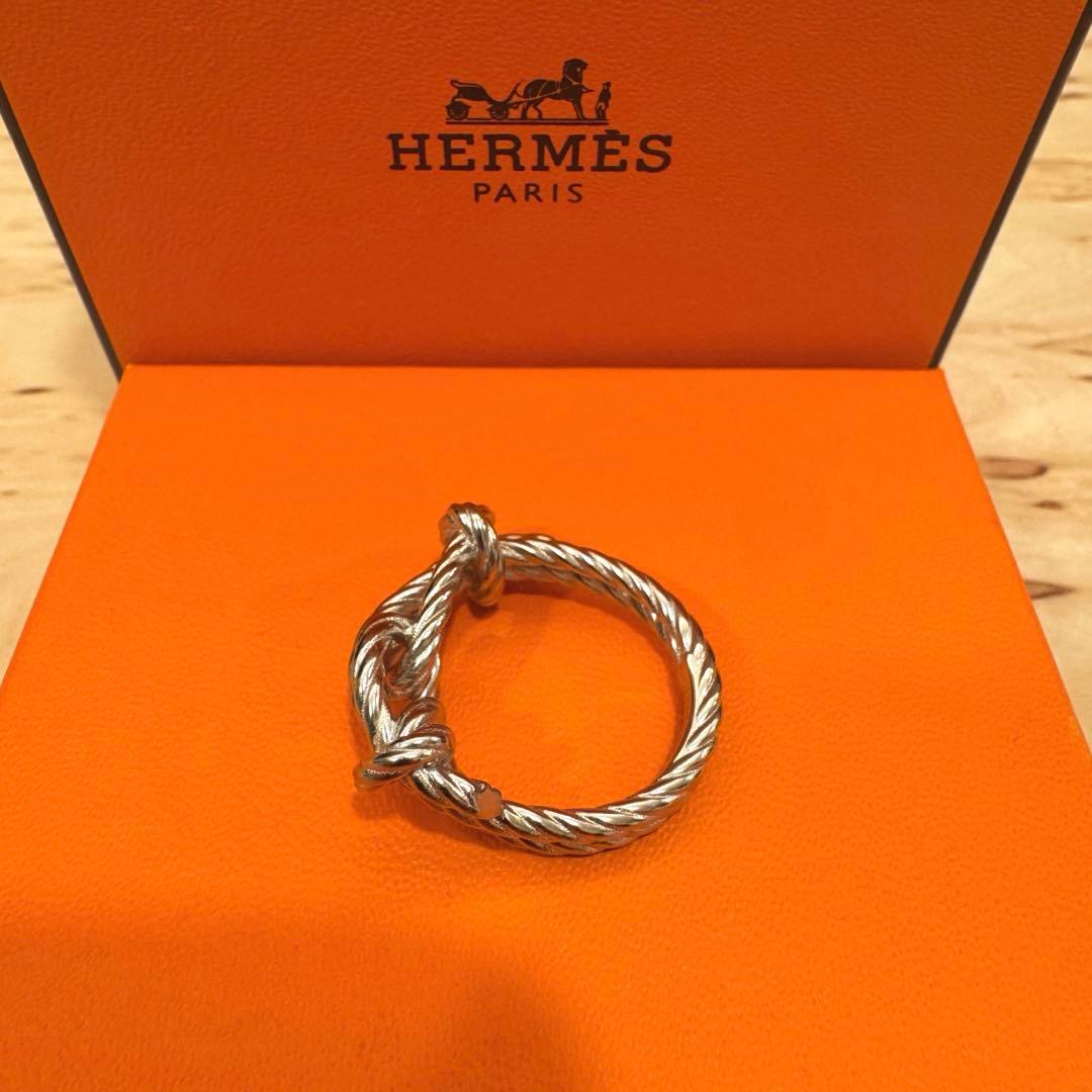超希少 HERMES Cordage リング ヴィンテージ 60サイズ メンズ