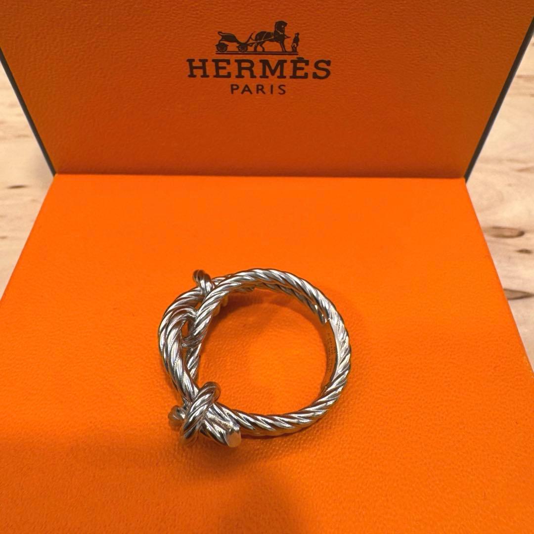 超希少 HERMES Cordage リング ヴィンテージ 60サイズ メンズ