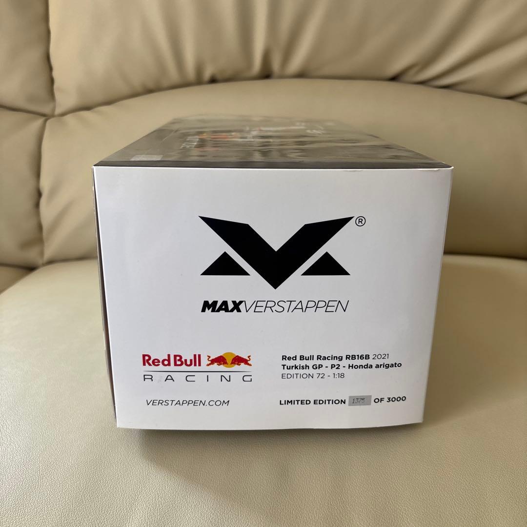 1/18ミニチャンプス レッドブルRB16B M.フェルスタッペン