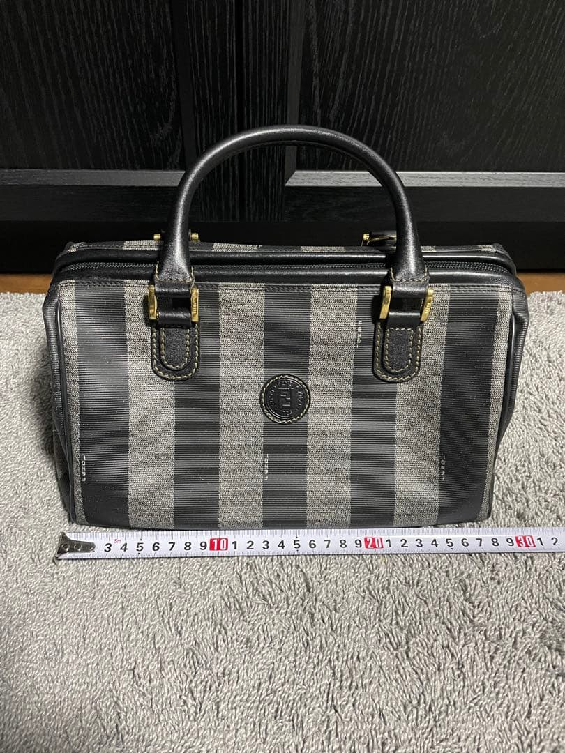 Fendi ストライプ ハンドバッグ